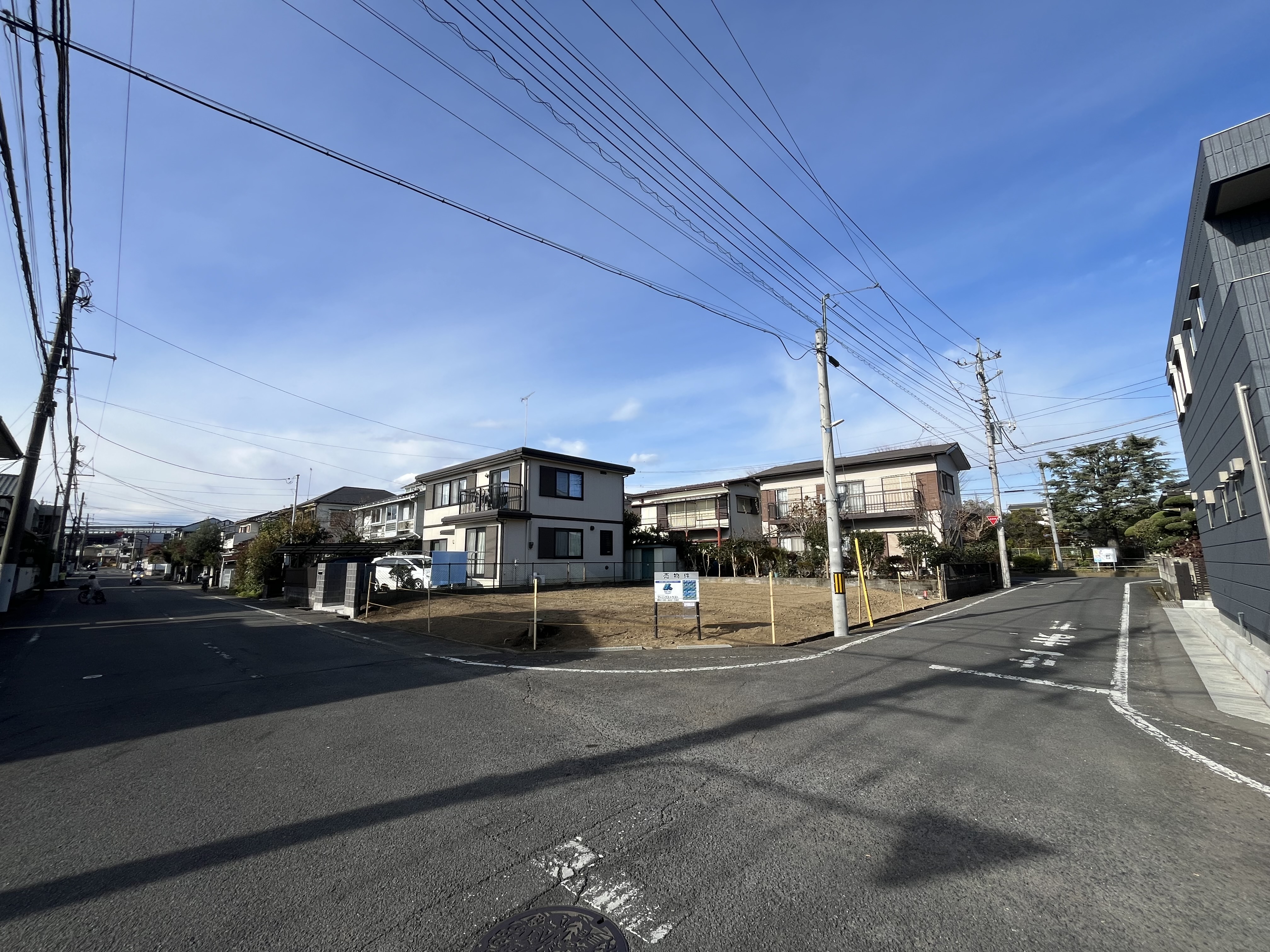 弊社売主物件｜八王子市清川町１２番１｜東南角地の約60坪｜株式会社マトリックストラスト｜不動産相続の相談窓口｜2025.2.21